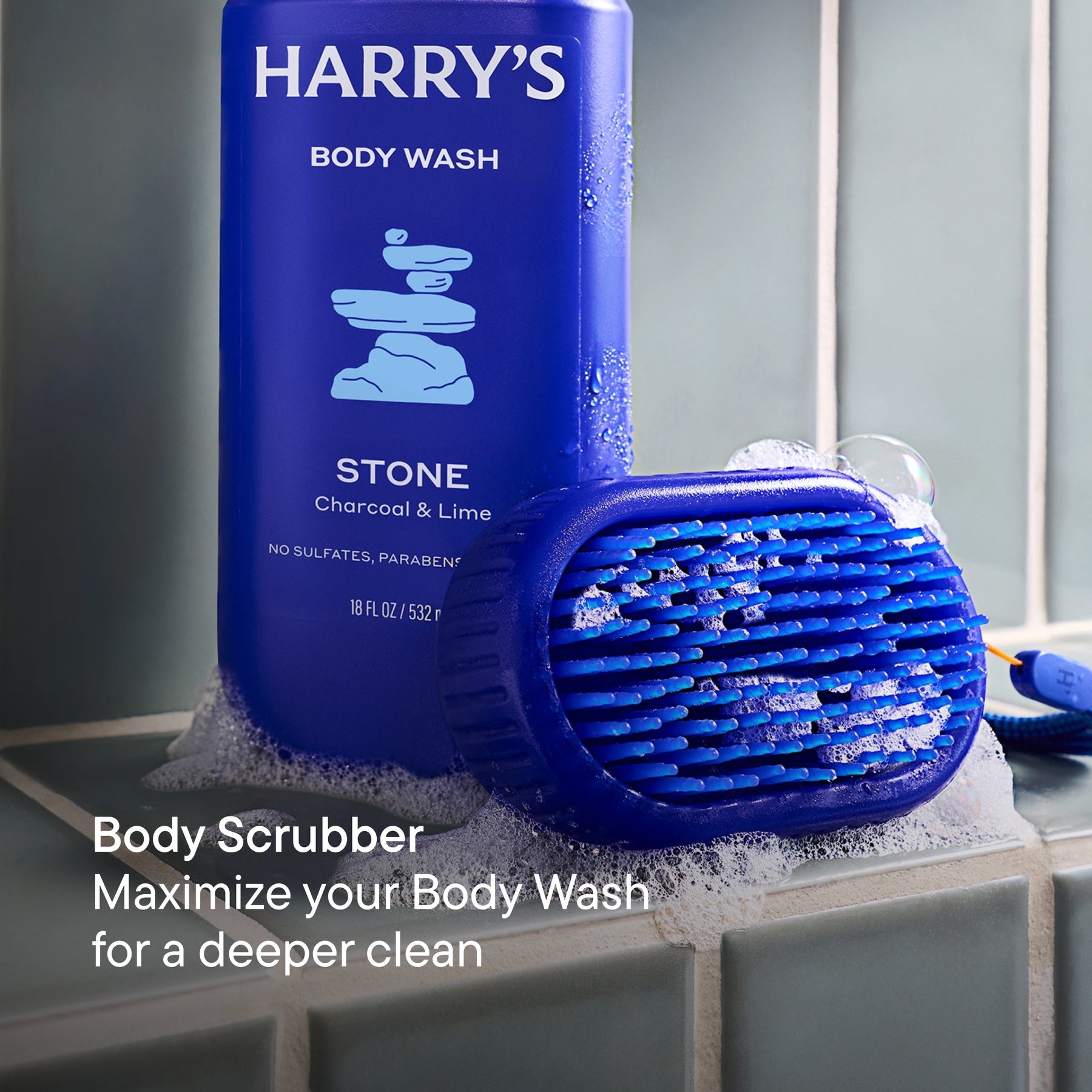 Harry’s 2 In 1 Scalp & Body Scrubber