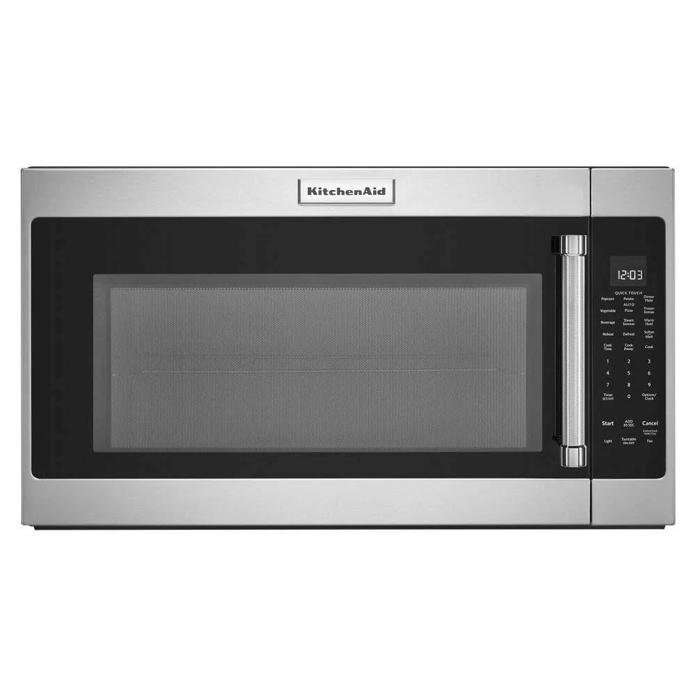 KitchenAid 30" 1000-Watt Microwave Hood Combination KMHS120KPS - PrintShield Stainless