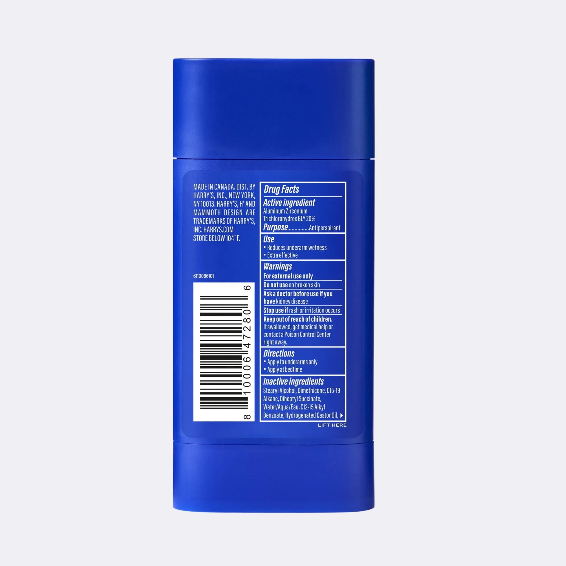 Redwood Extra-Strength Antiperspirant | 72 HR Sweat & Odor Protection